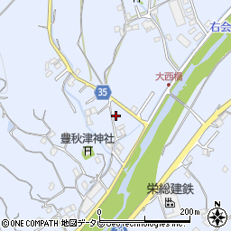 和歌山県田辺市秋津町1641-4周辺の地図