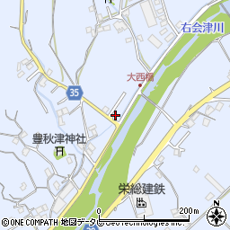 和歌山県田辺市秋津町1660-8周辺の地図