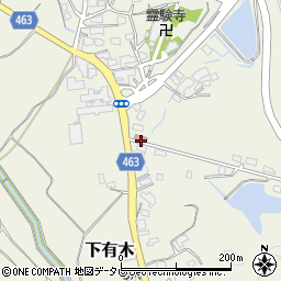 福岡県宮若市下有木978-1周辺の地図