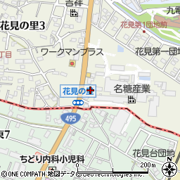 学習空間　福岡エリア・総合受付周辺の地図