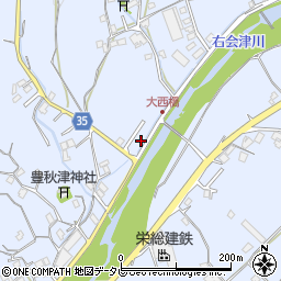 和歌山県田辺市秋津町1654-16周辺の地図