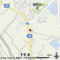 福岡県宮若市下有木978周辺の地図