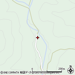 和歌山県田辺市下川下2012周辺の地図