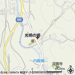 福岡県福津市内殿845周辺の地図