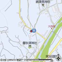 和歌山県田辺市秋津町1631-6周辺の地図