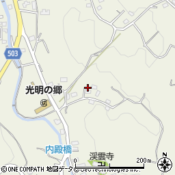 福岡県福津市内殿833周辺の地図