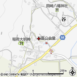 福岡県京都郡苅田町谷627周辺の地図