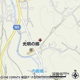 福岡県福津市内殿847周辺の地図