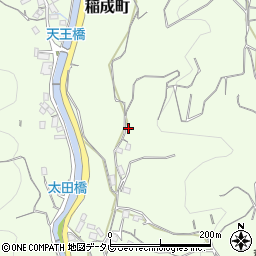 和歌山県田辺市稲成町2512周辺の地図