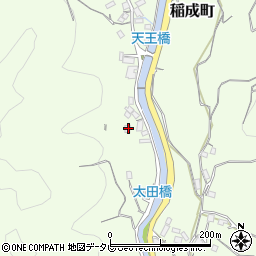 和歌山県田辺市稲成町2640周辺の地図