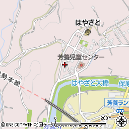 和歌山県田辺市芳養町1701周辺の地図