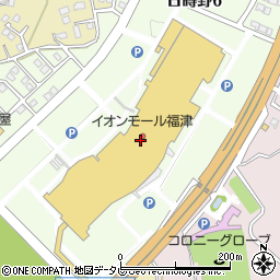 紅虎餃子房 イオンモール福津店周辺の地図