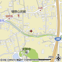 福岡県直方市頓野1760周辺の地図