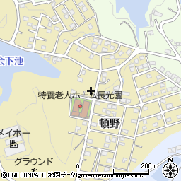 福岡県直方市頓野259-90周辺の地図