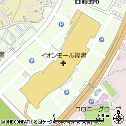 ペッパーランチイオンモール福津店周辺の地図