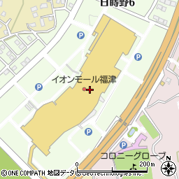 ｉｋｋａイオンモール福津店周辺の地図
