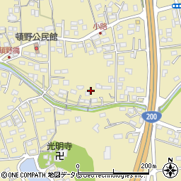 福岡県直方市頓野1750周辺の地図