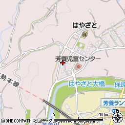 和歌山県田辺市芳養町1702周辺の地図