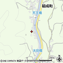 和歌山県田辺市稲成町2636周辺の地図