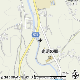 福岡県福津市内殿606周辺の地図