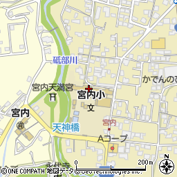 砥部町立宮内小学校周辺の地図