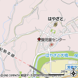 和歌山県田辺市芳養町1703周辺の地図