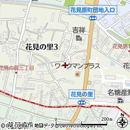 福岡県福津市花見の里周辺の地図