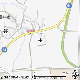 福岡県京都郡苅田町谷377-1周辺の地図