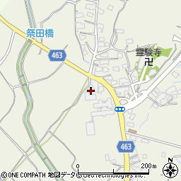 福岡県宮若市下有木830周辺の地図