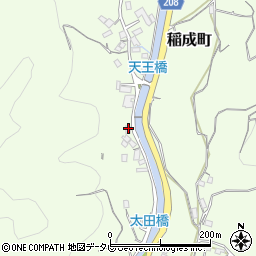 和歌山県田辺市稲成町2634周辺の地図