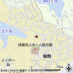 福岡県直方市頓野266周辺の地図