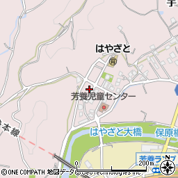 和歌山県田辺市芳養町1725周辺の地図