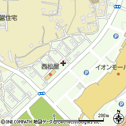 眼鏡市場福岡福津店周辺の地図