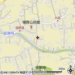 福岡県直方市頓野1735周辺の地図