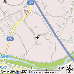 和歌山県田辺市芳養町2742周辺の地図