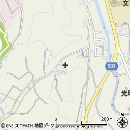 福岡県福津市内殿1150-10周辺の地図