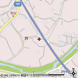 和歌山県田辺市芳養町2736周辺の地図