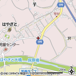 和歌山県田辺市芳養町1894周辺の地図