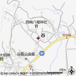 福岡県京都郡苅田町谷406周辺の地図