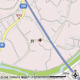 和歌山県田辺市芳養町2737周辺の地図