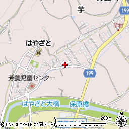 和歌山県田辺市芳養町1901周辺の地図