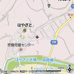 和歌山県田辺市芳養町1902周辺の地図