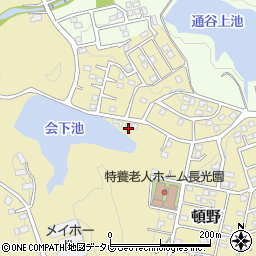 福岡県直方市頓野296周辺の地図