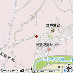 和歌山県田辺市芳養町1717周辺の地図