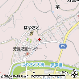 和歌山県田辺市芳養町1778周辺の地図