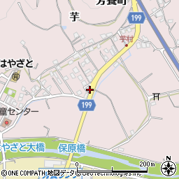 和歌山県田辺市芳養町1957周辺の地図