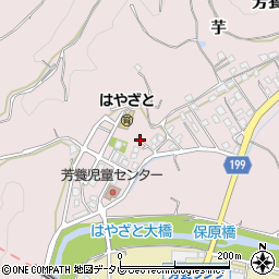 和歌山県田辺市芳養町1781周辺の地図