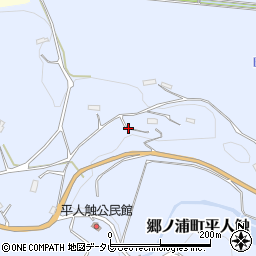 長崎県壱岐市郷ノ浦町平人触周辺の地図