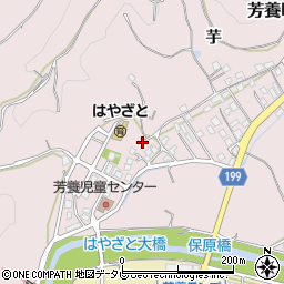和歌山県田辺市芳養町1783周辺の地図