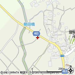 福岡県宮若市下有木1309-1周辺の地図